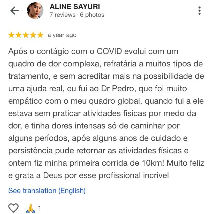 Avaliação Cliente 1