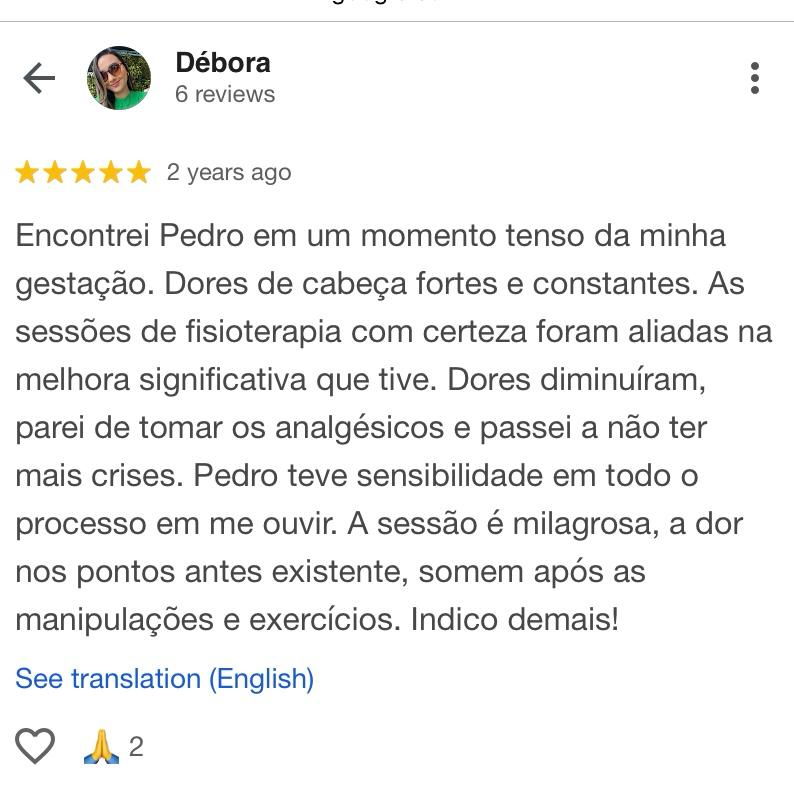 Avaliação Cliente 6